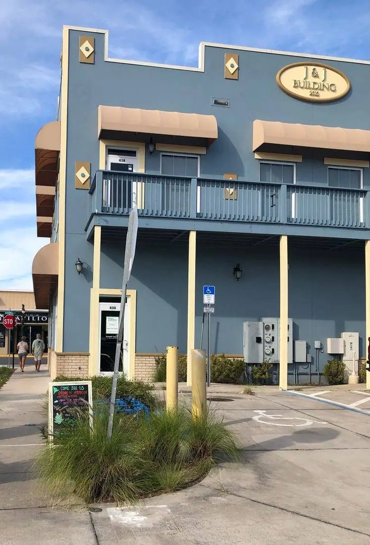 Canal Street Historic District in downtown New Smyrna Beach
